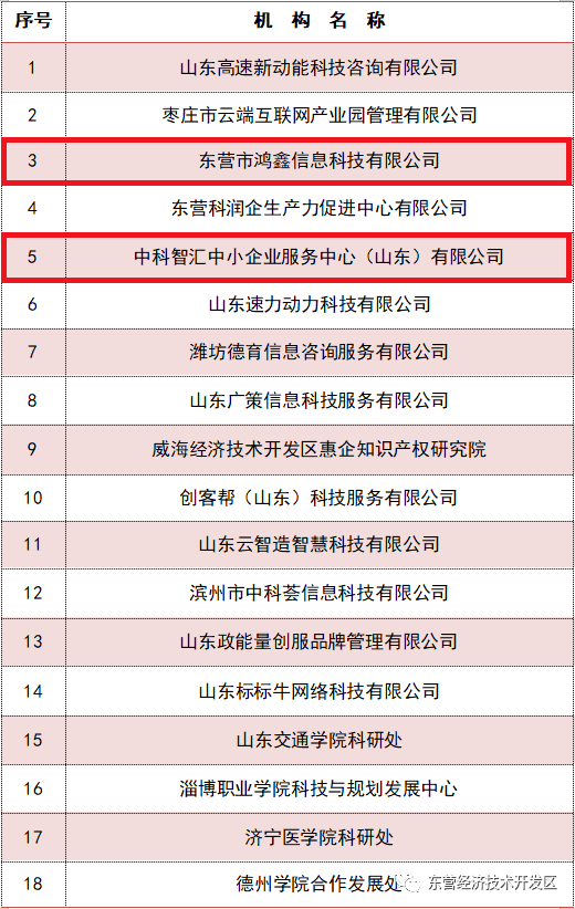 2023年度省级技术转移服务机构认定 开发区新增两家信息系统集成服务领先企业